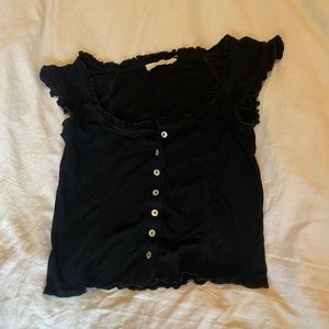 Illa Illa black crop top